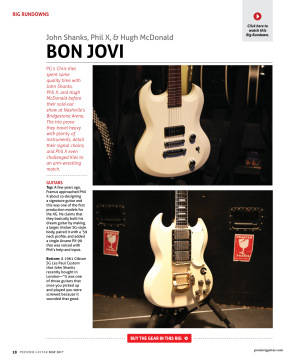 Rig Rundown - Bon Jovi - May 2017
