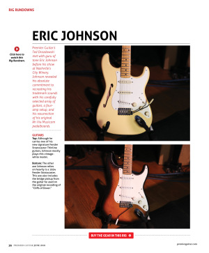 Rig Rundowns - Eric Johnson - June 2018